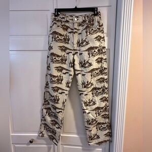 Reformation Sonora High Rise Straight Jeans